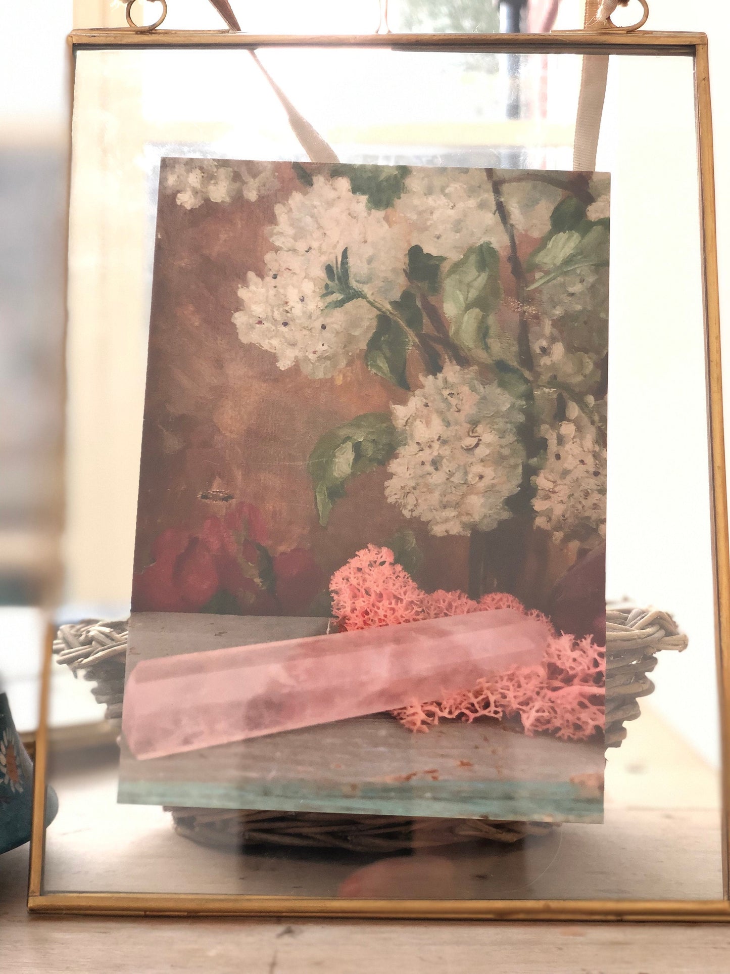 Greetings Card - Orange river Fluorite