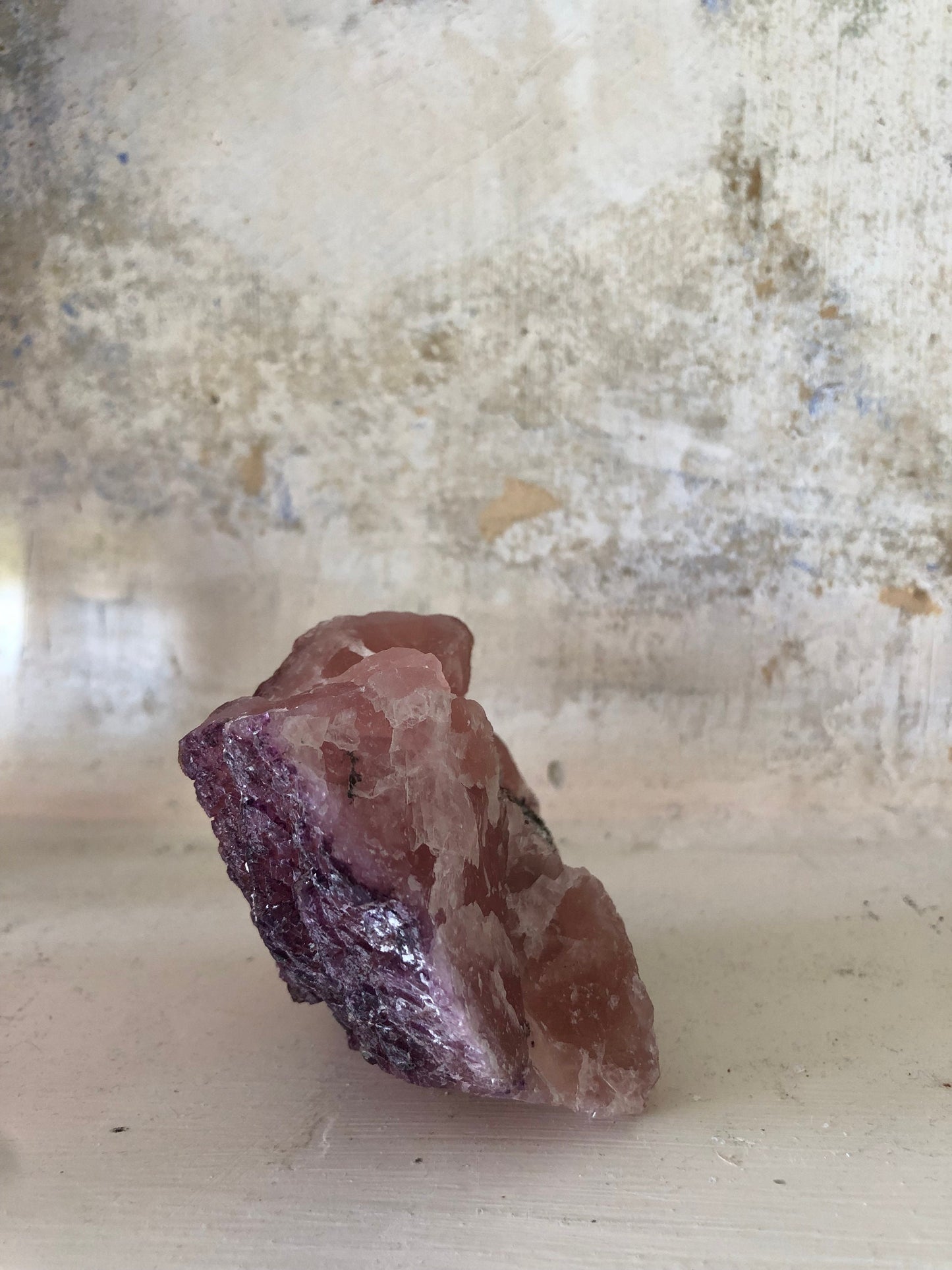 Pink fluorite natural Orange River, South Africa